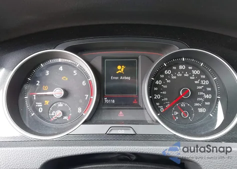 2017 Volkswagen Golf Gti Se 4-Door from USA, damaged, VIN 3VW447AU5HM007175